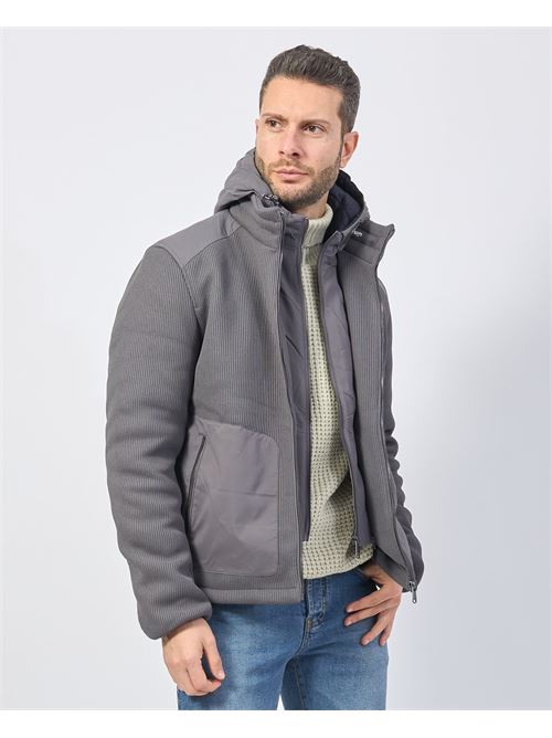 Giubbotto in maglia uomo Yes Zee con inserti softshell YES ZEE | J841-Q5000812